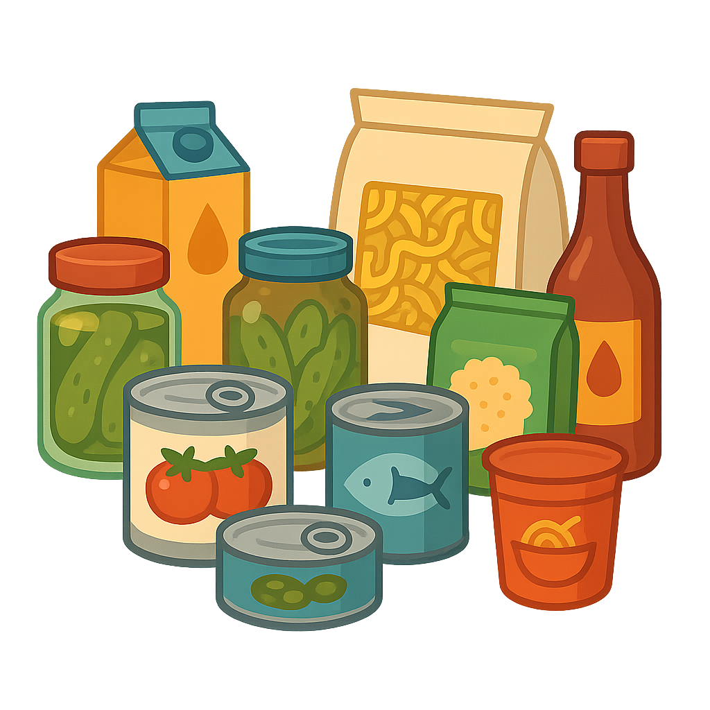 Canned and Packed Foods