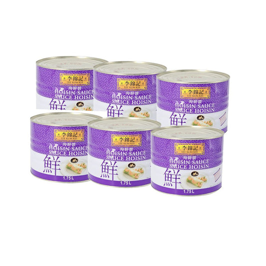 Lee Kum Kee Hoisin Sauce - 1.75 Litre and Case of 6 - Professional Food Service Tin