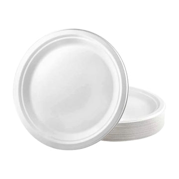 10" Heavy Duty Paper Plates 500 Count | Cadfour Supplies