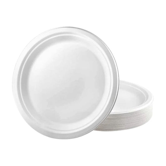 10" Heavy Duty Paper Plates 500 Count | Cadfour Supplies