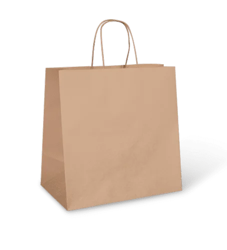 13x7x13 Paper Bag Brown With Handle
