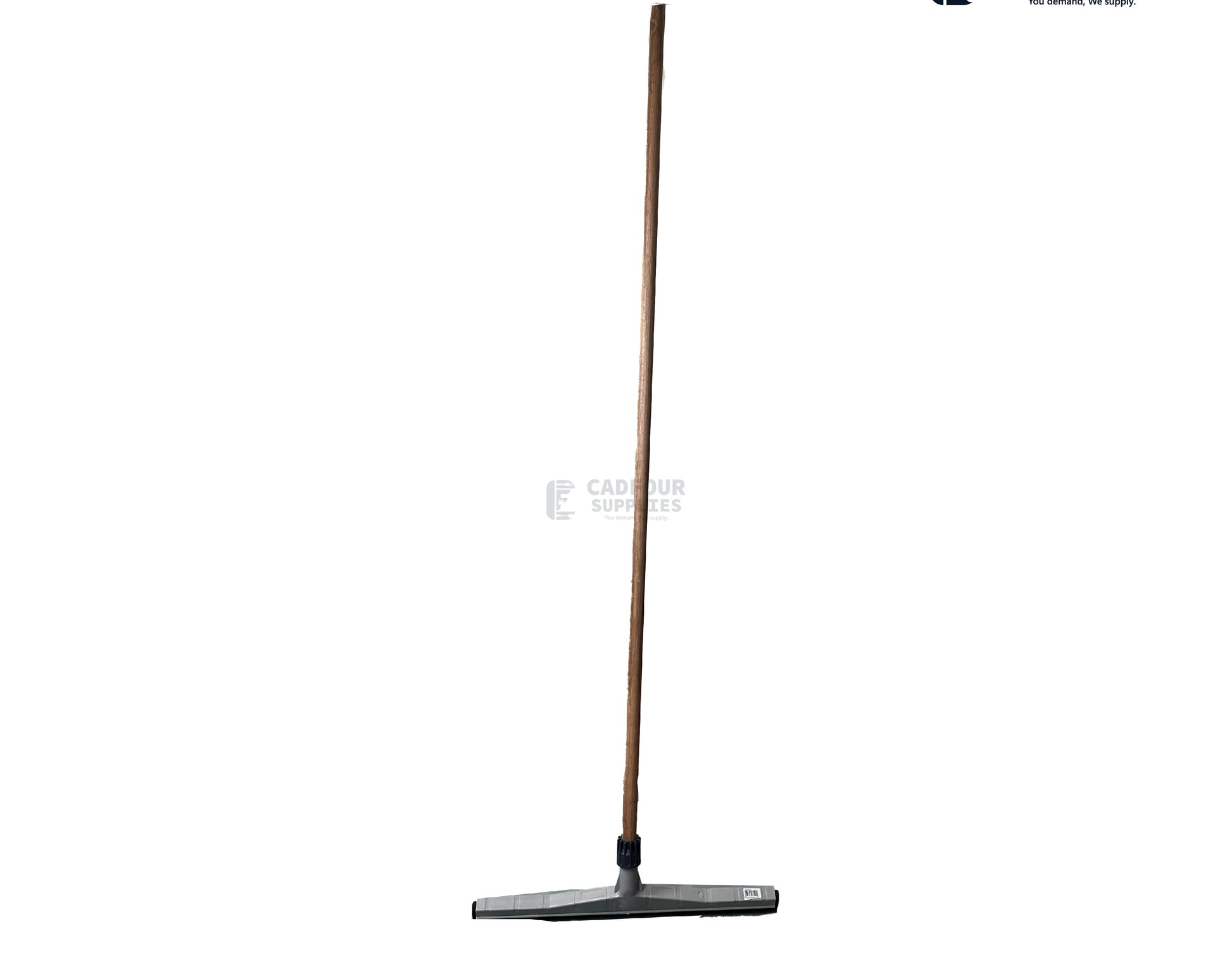 18" Floor Wiper with Wooden Handle