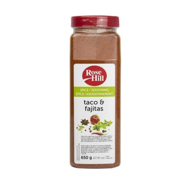 Rose Hill Taco and  Fajita Seasoning 650g – Mexican Blend