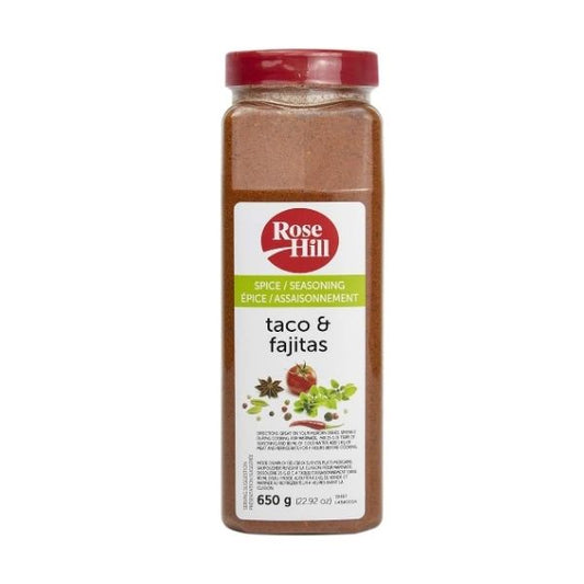 Rose Hill Taco and  Fajita Seasoning 650g – Mexican Blend