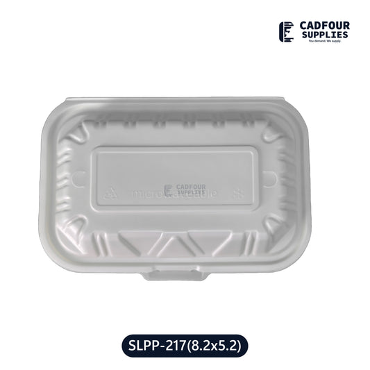 8.2x5.2 Plastic Hinged Containers-SLPP 217