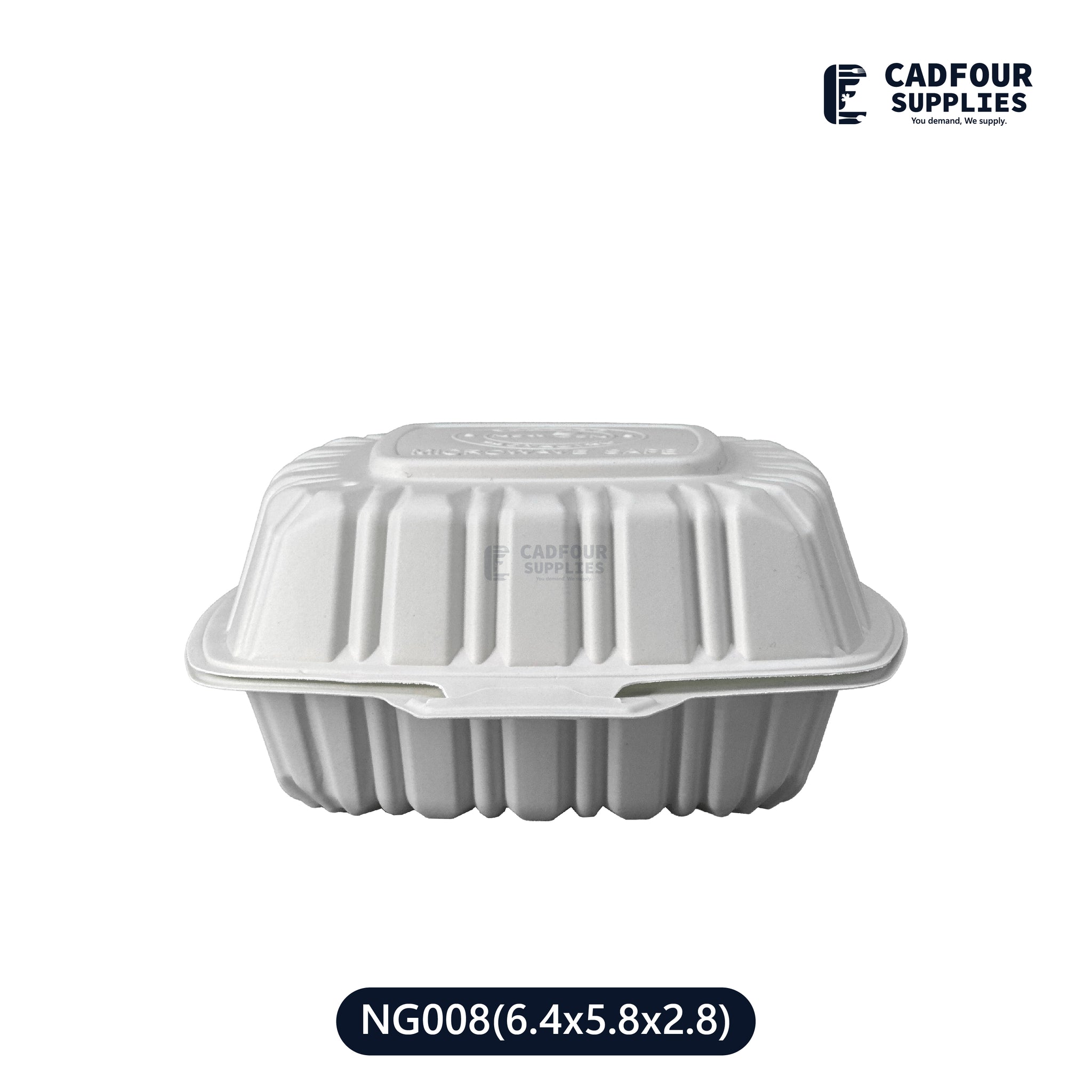 6x6 Plastic Hinged Connected Lid New Gen Containers-NG008