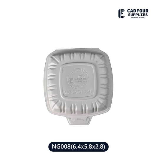 6x6 Plastic Hinged Connected Lid New Gen Containers-NG008