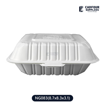 8x8 Plastic Hinged Connected Lid New Gen Containers-NG083