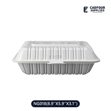 9x6 Plastic Hinged Connected Lid New Gen Containers-NG018