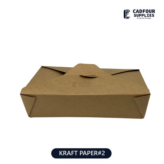 #2 Kraft Paper Box 49oz