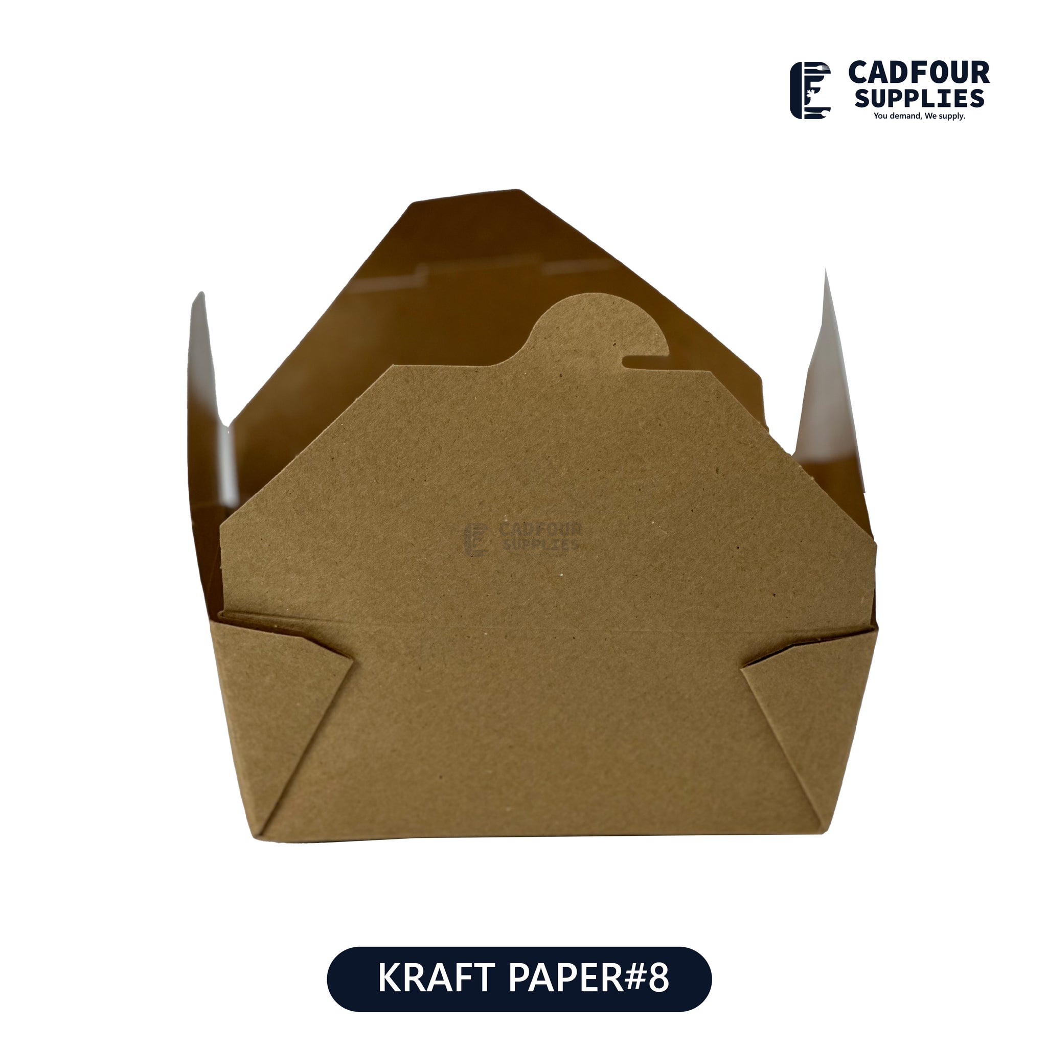 #8 Kraft Paper Box 45oz