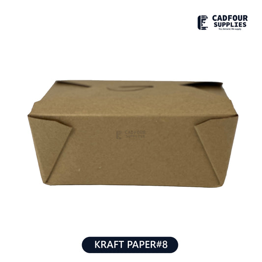 #8 Kraft Paper Box 45oz