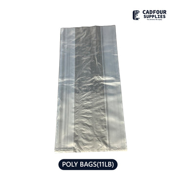11 lb Poly Bags Clear