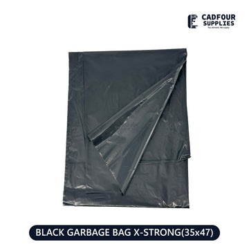 35x47 Garbage Bags Black Extra Strong 100ct
