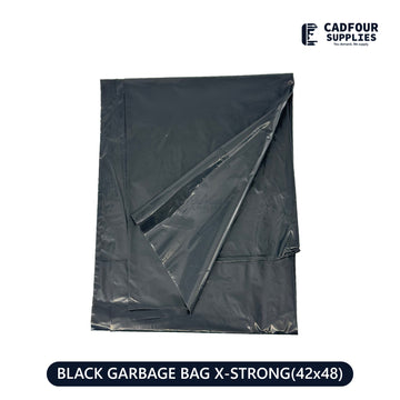 42x48 Garbage Bags Black Extra Strong 100ct