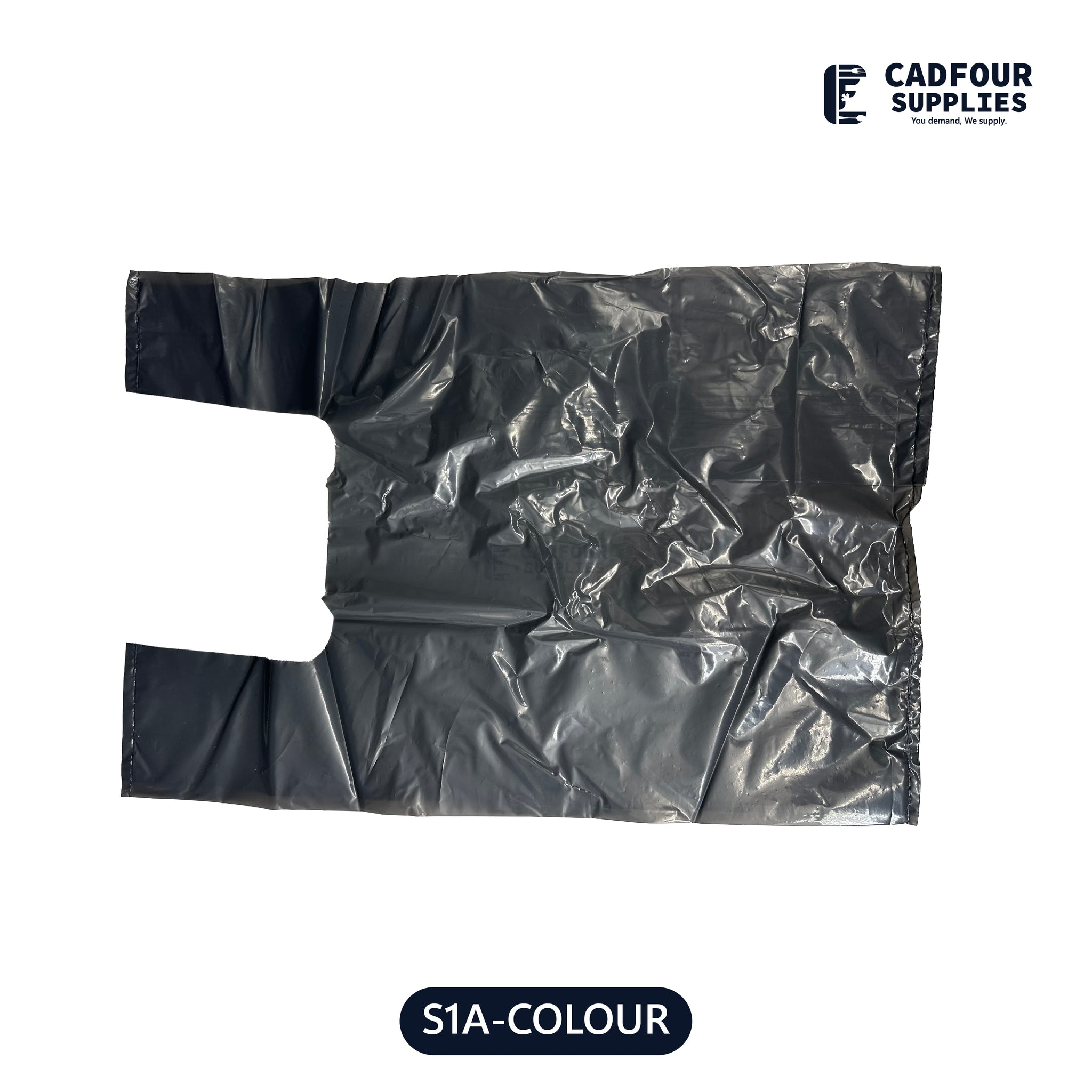 S1A Plastic Bag Grey Color