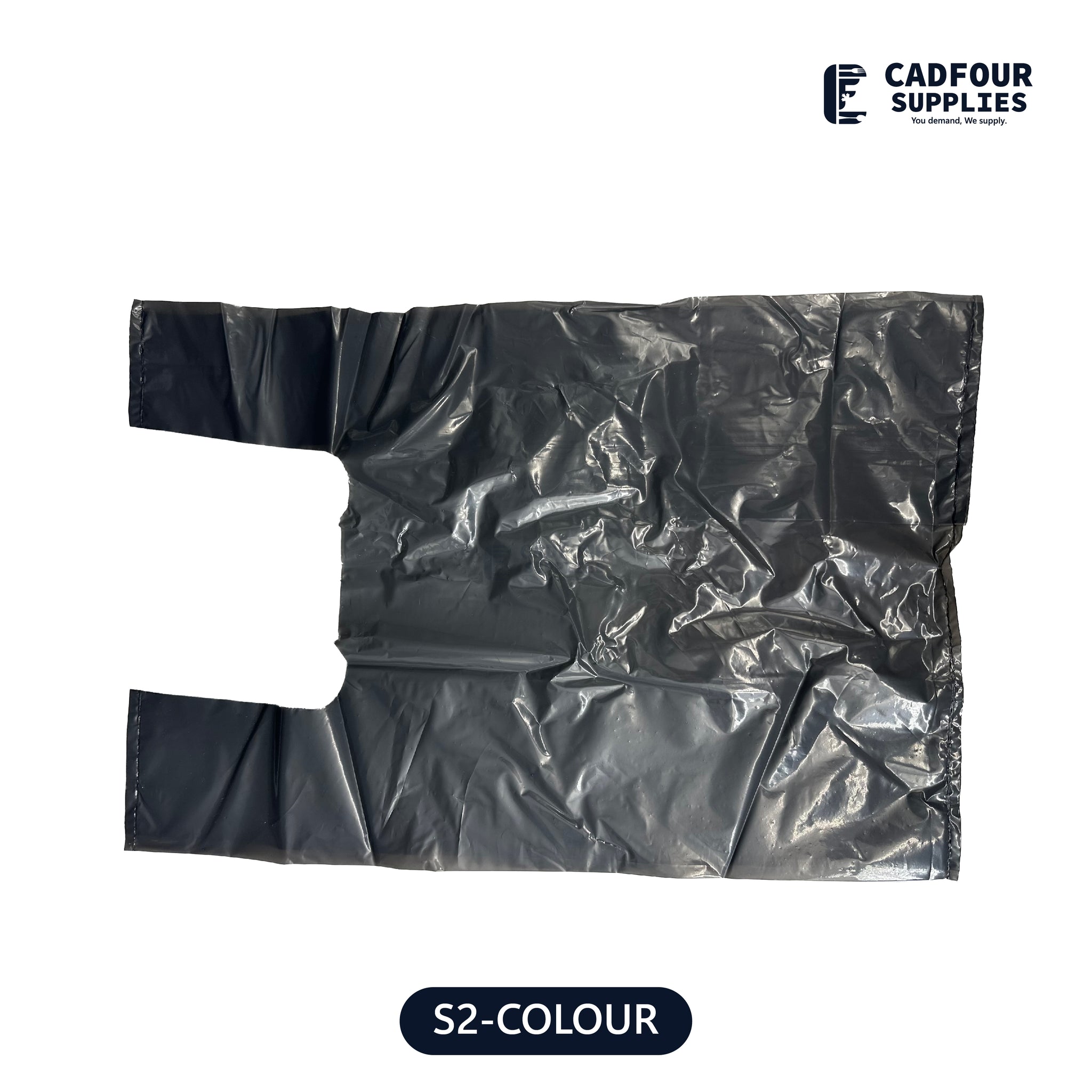 S2 Plastic Bag Grey Color
