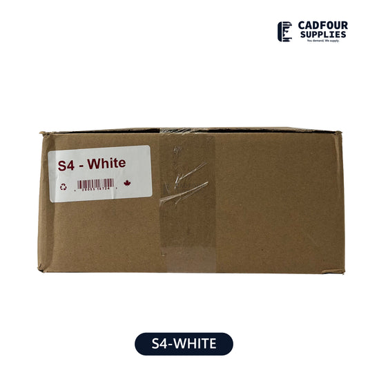 S4 Plastic Bag White