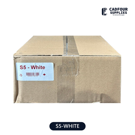 S5 Plastic Bag White