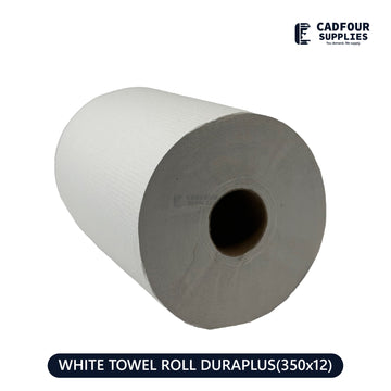 White Paper Roll 350x12- DuraPlus