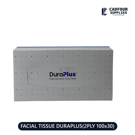 Facial Tissues 2 Ply 100x30- DuraPlus