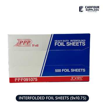Aluminum Foil Sheets Interfold Heavy Duty 9''x10.75''