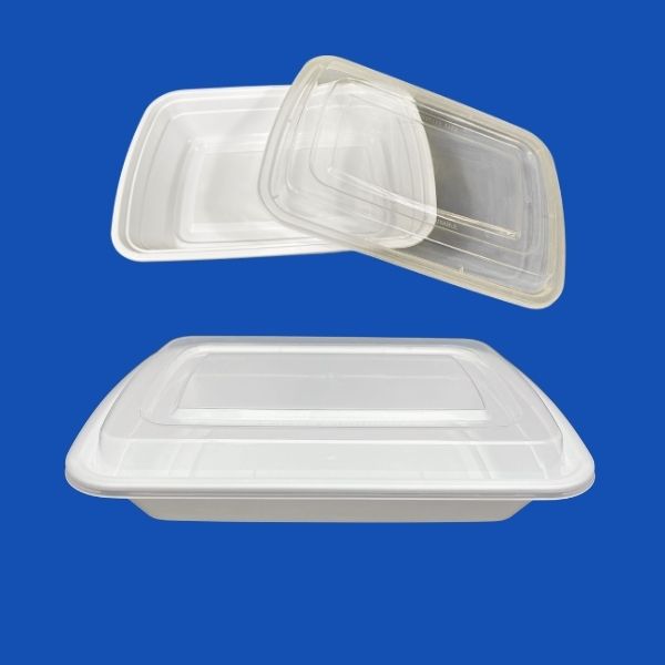 Alt Text
PPP 28oz rectangular plastic food container with lid for restaurant takeout
