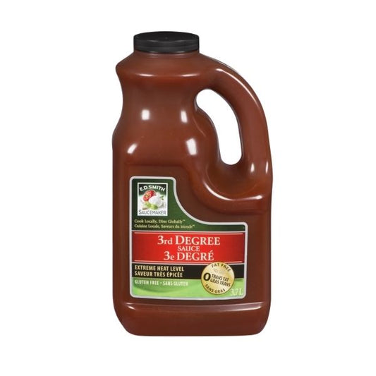 extreme heat 3rd degree sauce 3.7L bulk jug for restaurant use

