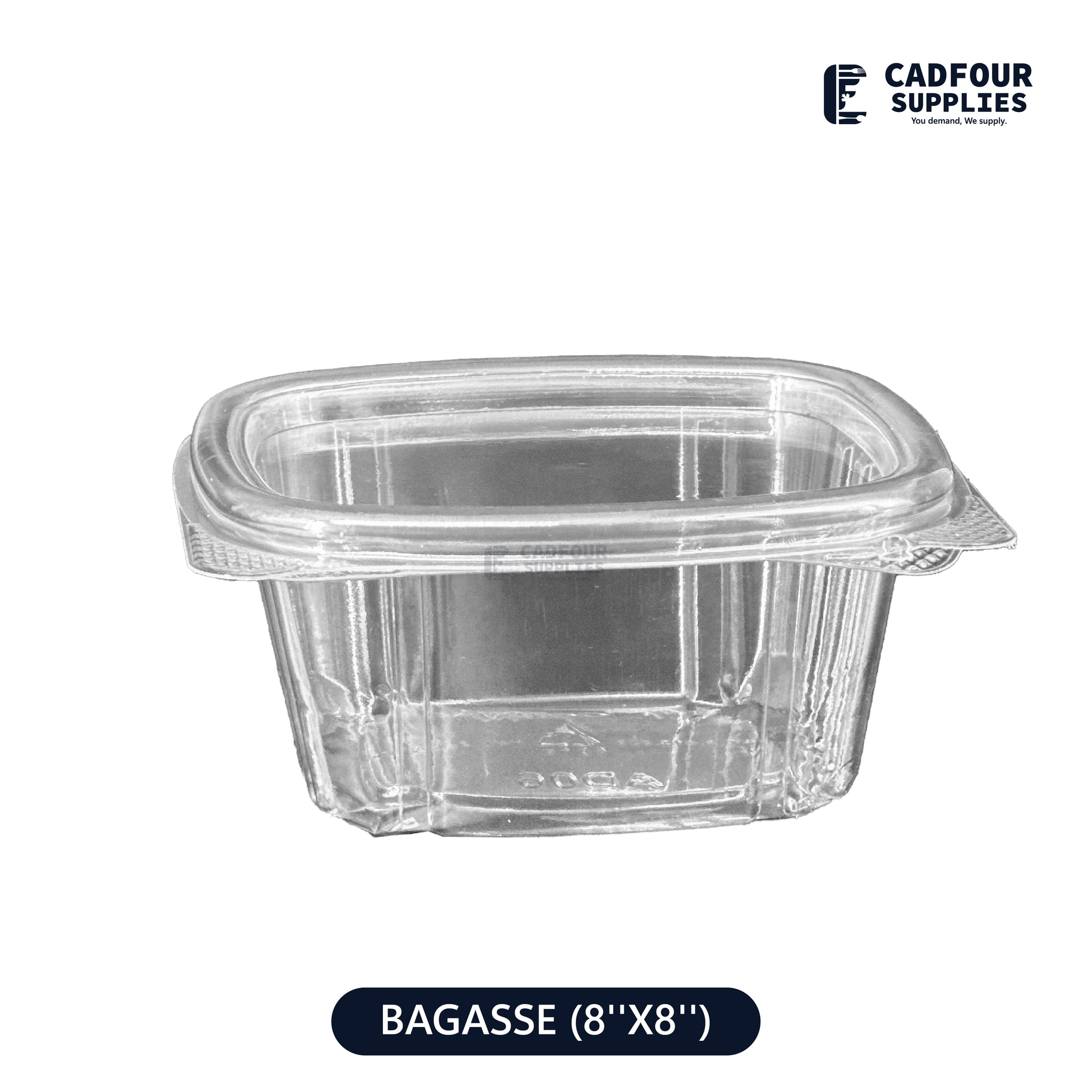 4oz Clear Hinged Container-GENPAK AD4