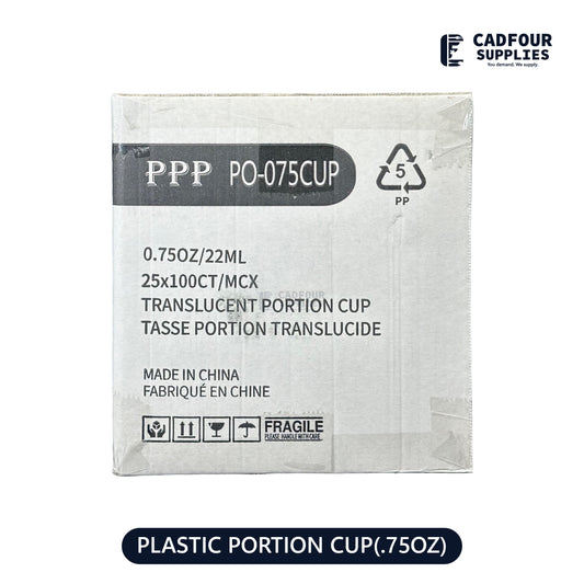 0.75oz Portion Clear Cup-SL