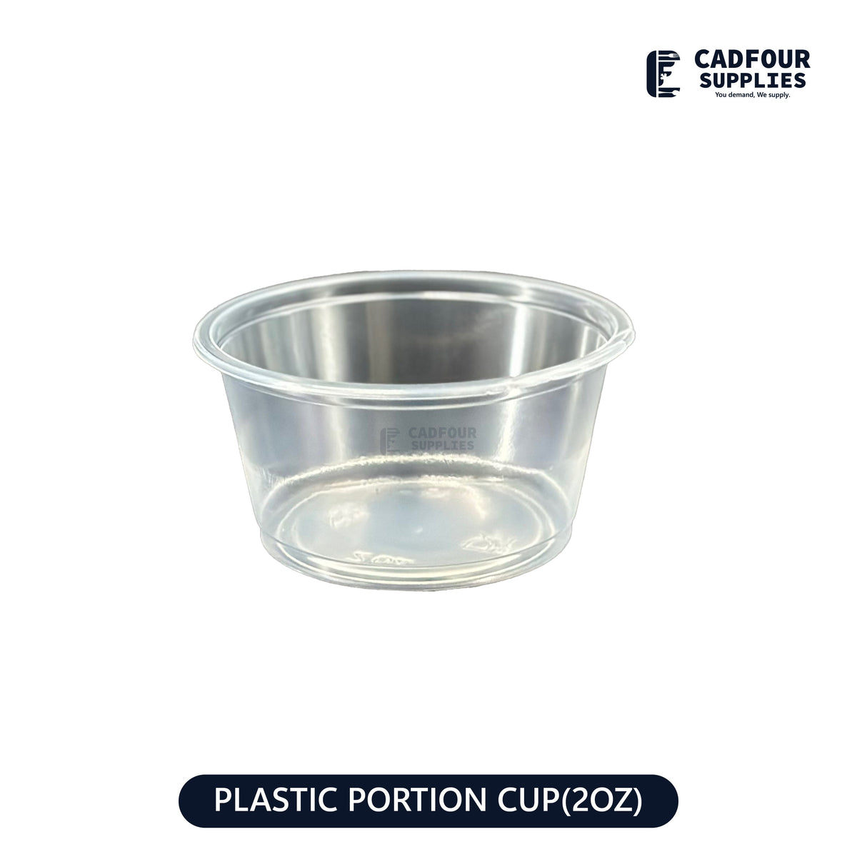 2 oz clear plastic portion cups