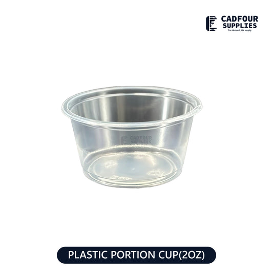 2 oz clear plastic portion cups