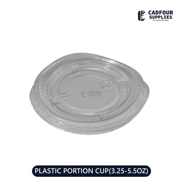 3.25oz to 5.5oz Lids For Portion Clear Cup-SL