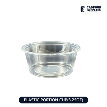 3.25oz Portion Clear Cup-SL