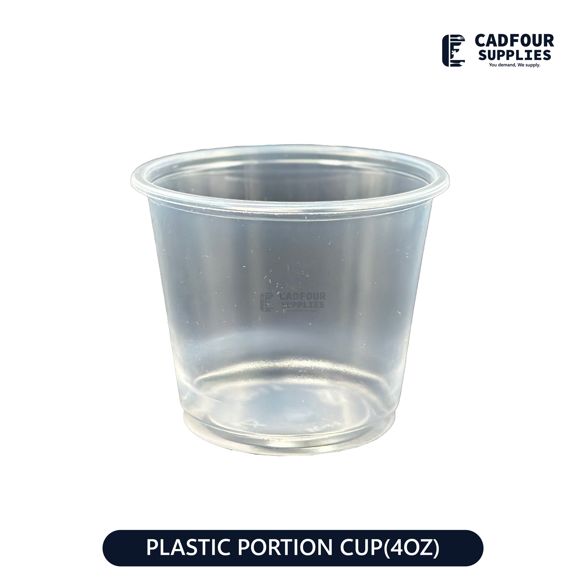 4oz Portion Clear Cup-SL