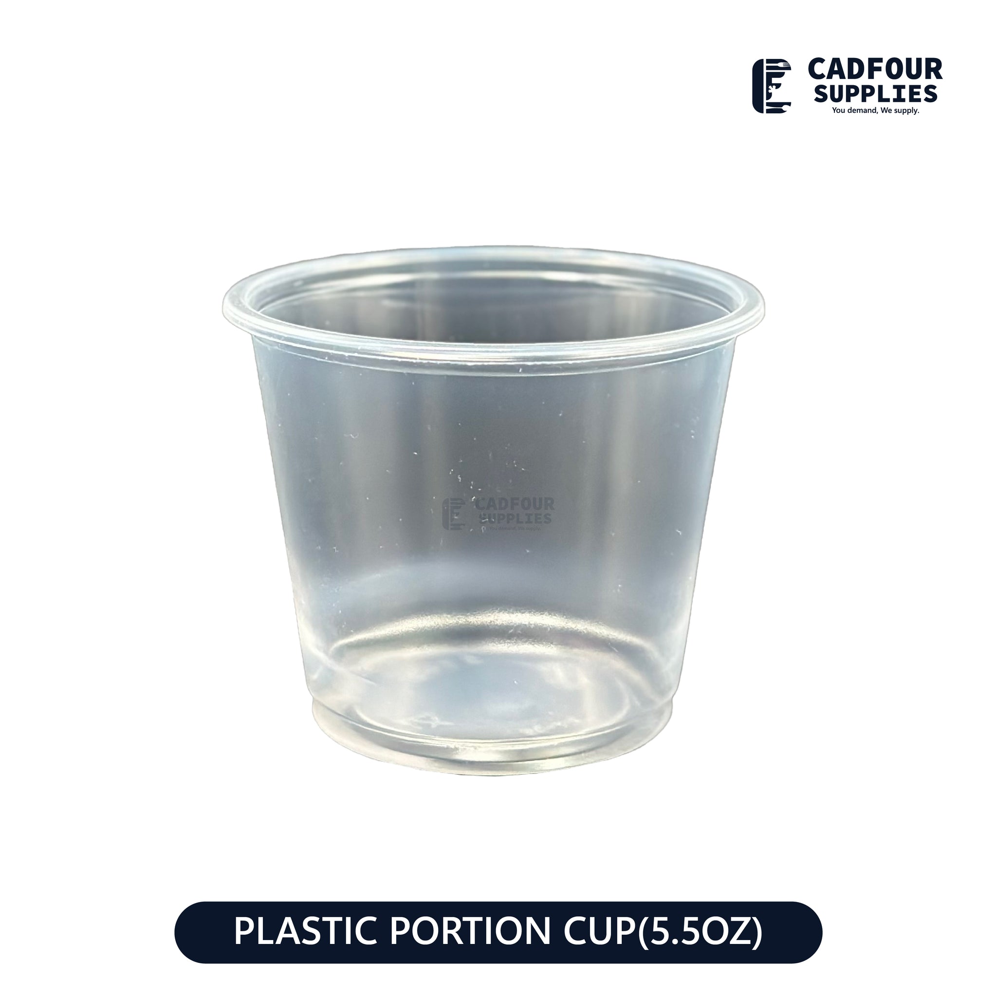 5.5oz Portion Clear Cup-SL