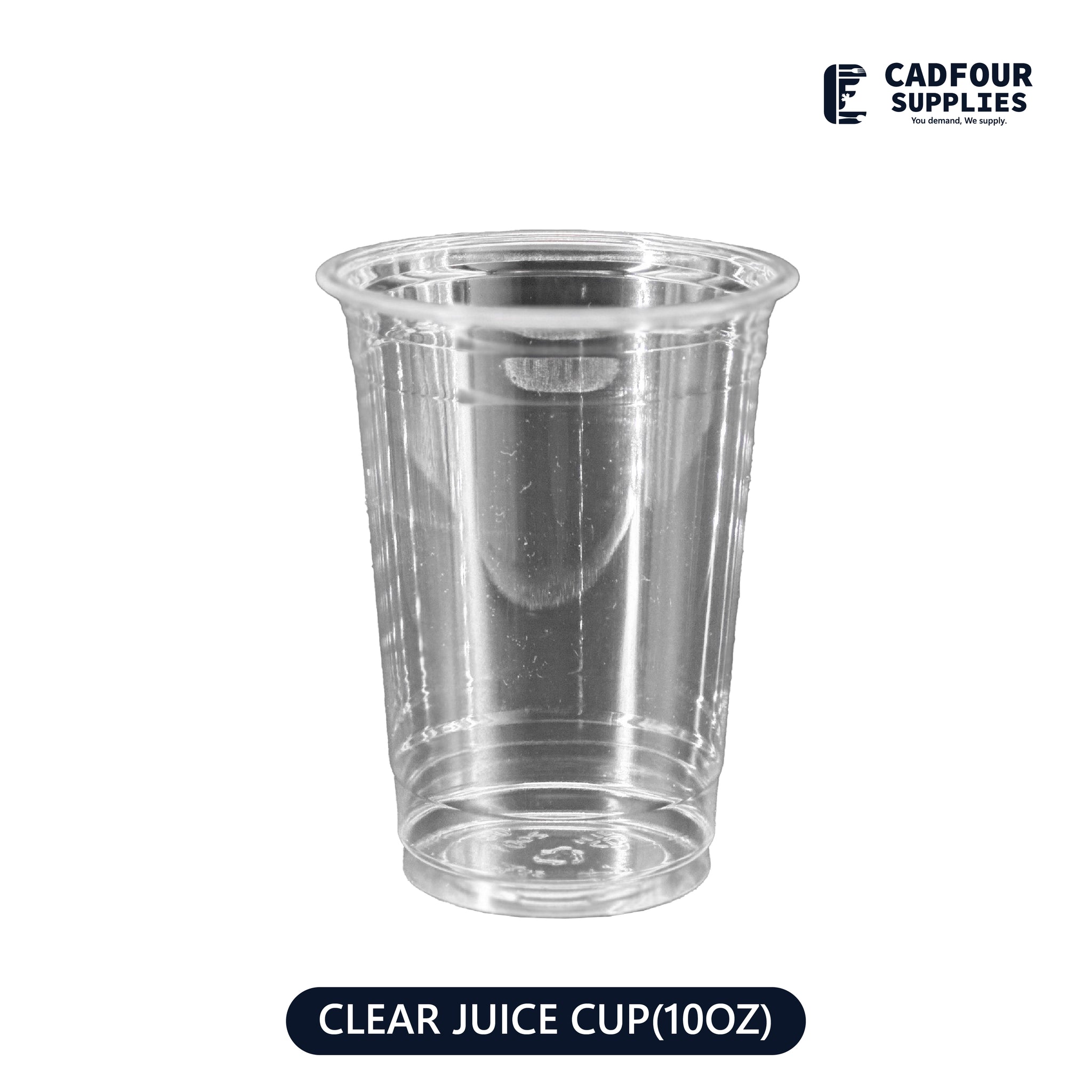 10oz Juice Clear Pet Cup