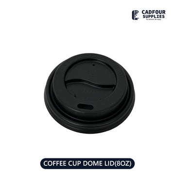 8oz Dome Lid for Coffee and Tea Cups