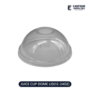 12oz to 24oz Dome Lid For Juice Cups