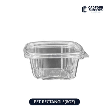 8oz Clear Hinged Container-PPP P08