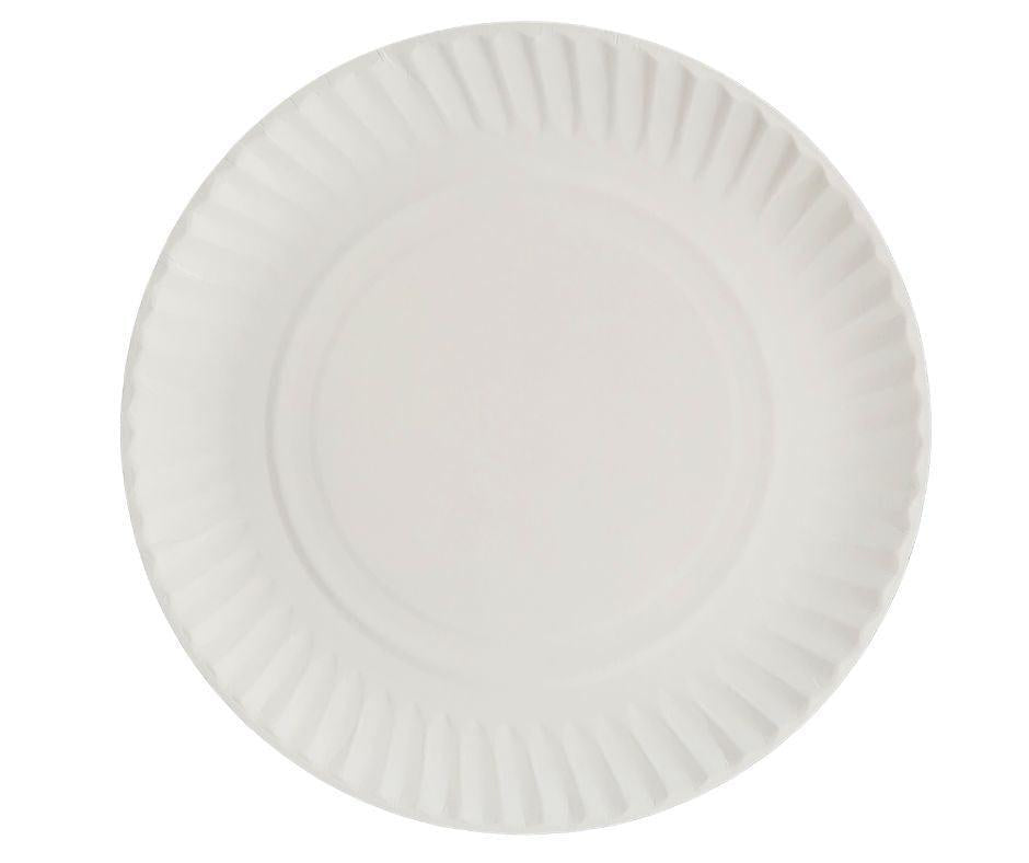 9 inch round paper pizza plates