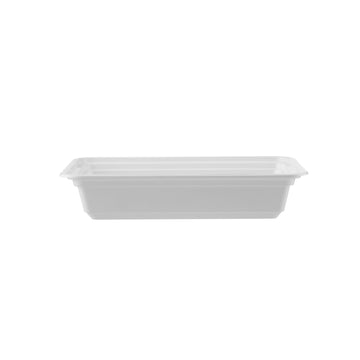 White Microwaveable Rectangle 32oz Container Hotpack