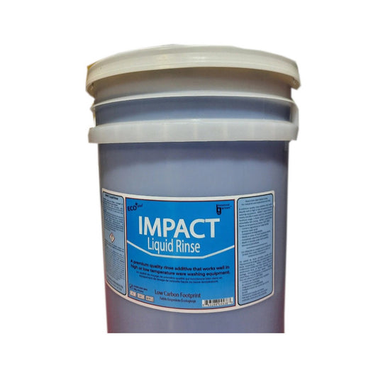 Dish machine rinse aid 20 L blue pail