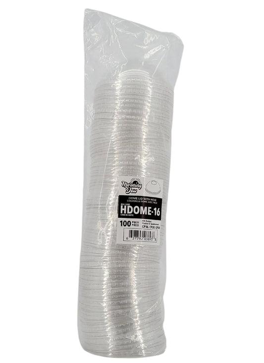 12oz to 24oz Dome Lid For Juice Cups 98mm-Morning Dew