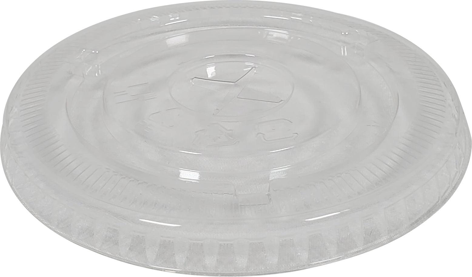 12oz Cup Flat Lid 92mm 1000ct X slot-Morning Dew