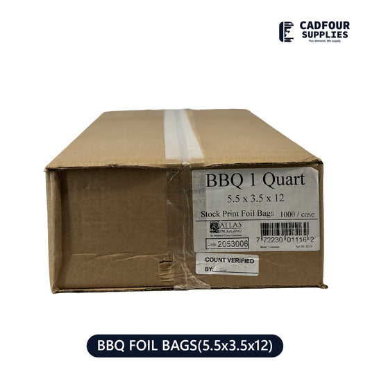 BBQ Foil Bags 5.5x3.5x12
