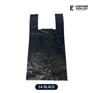 S4 Plastic Bag Black Color