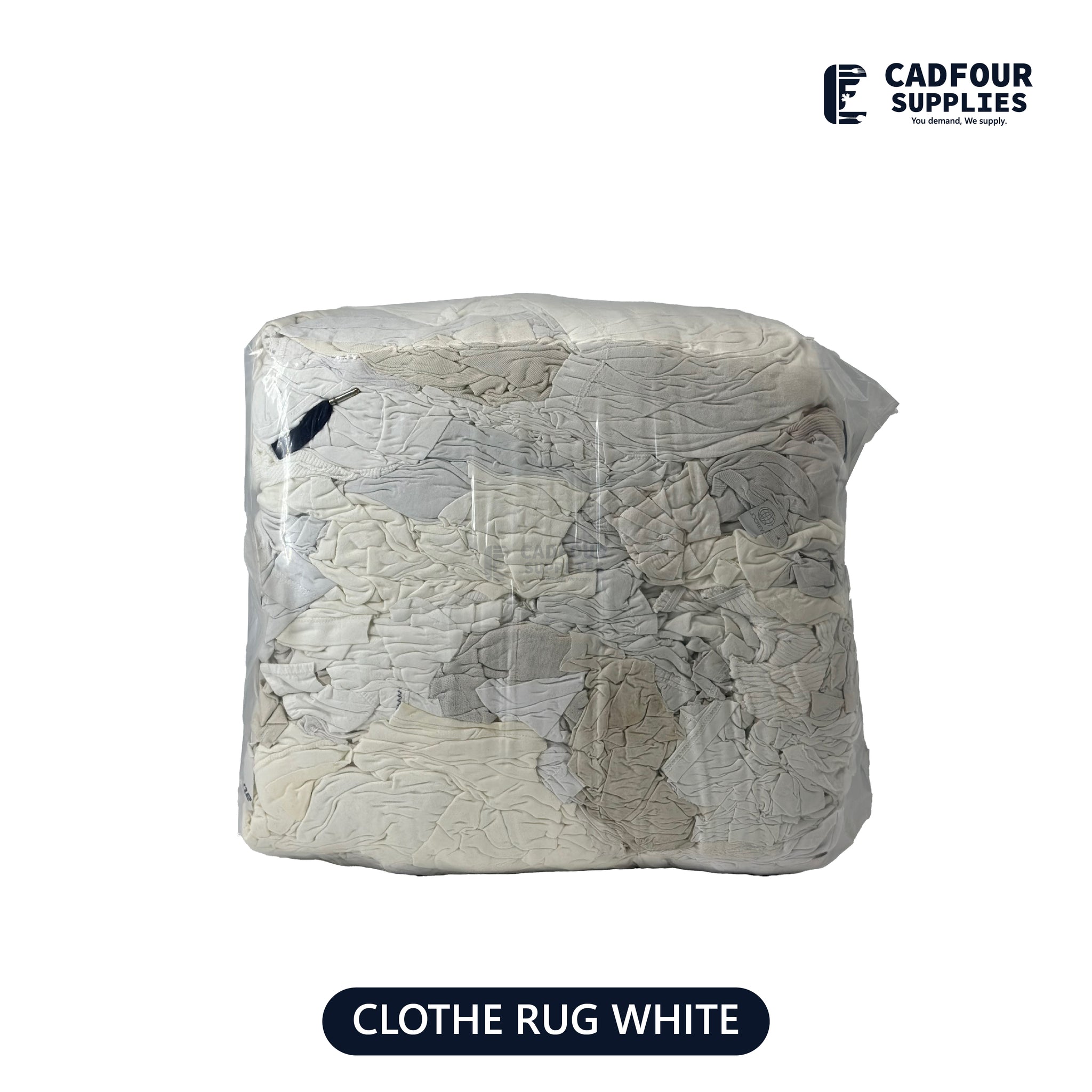 Wiping Rags Cloth White