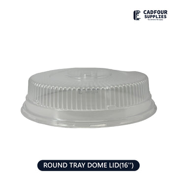 Plastic Dome Lid For 16" Aluminum Round Platter Tray PPP