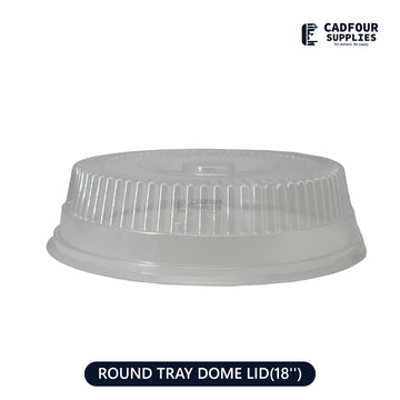 Plastic Dome Lid For 18" Aluminum Round Platter Tray PPP